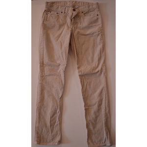 J Crew khaki City Fit corduroy pants